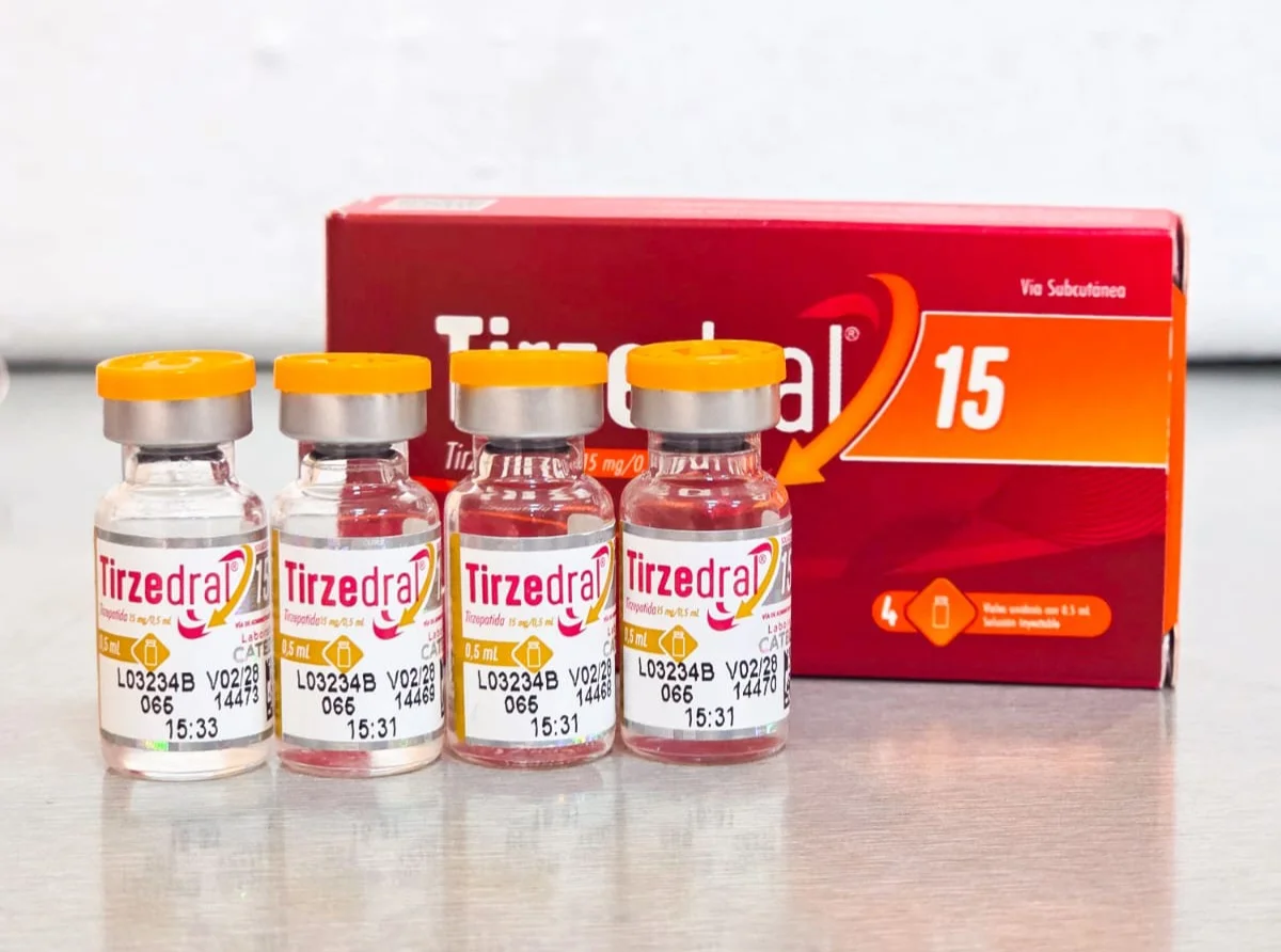 Tirzedral 15mg (4 ampolas)
