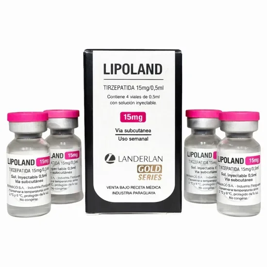 Lipoland 15mg (4 ampolas)