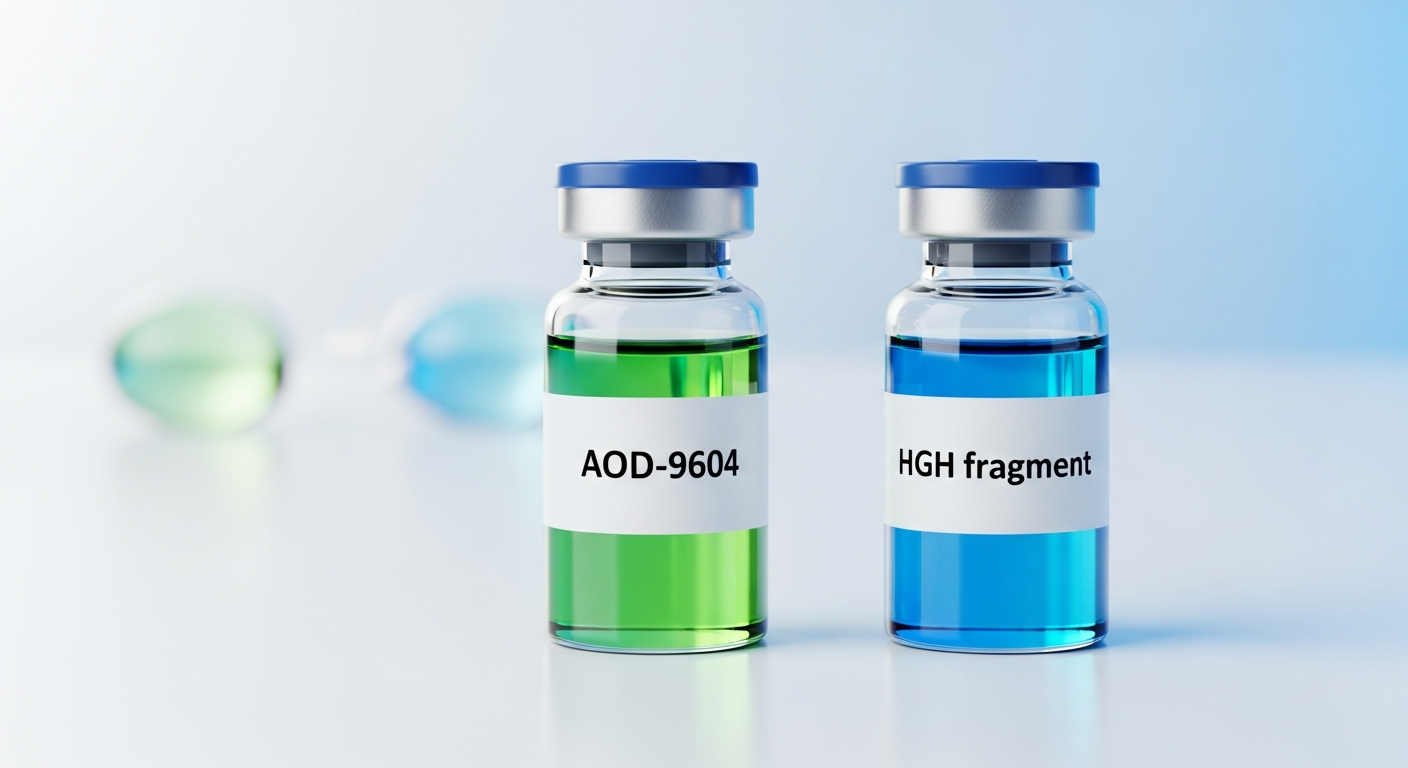 AOD-9604 vs HGH Fragment 176-191: São a Mesma Coisa?