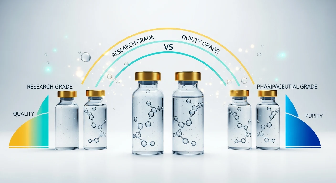 O que é Grau Farmacêutico em Peptídeos? O que o Termo Significa (e o que Verificar)