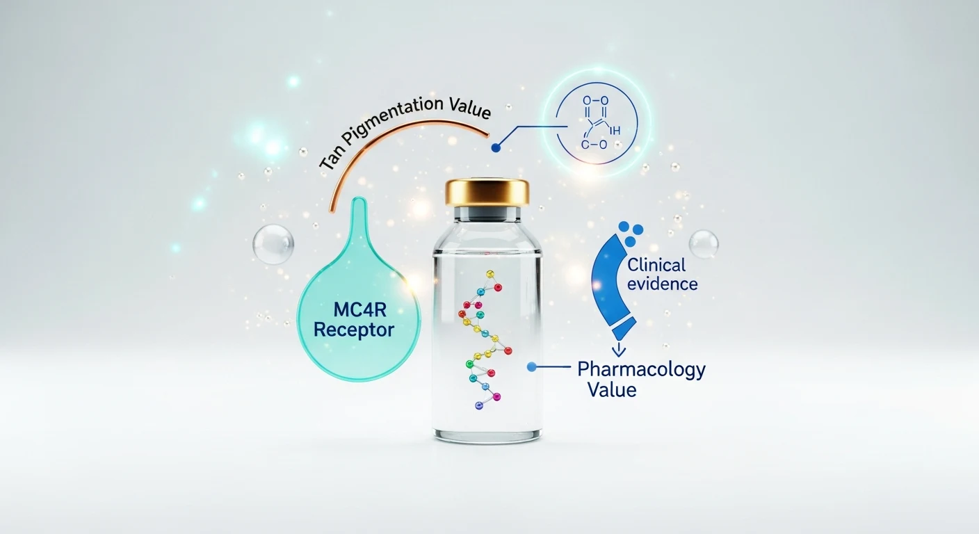 Melanotan 2 (MT2) Vale a Pena? Por que a Conta é Dominada pelo Risco