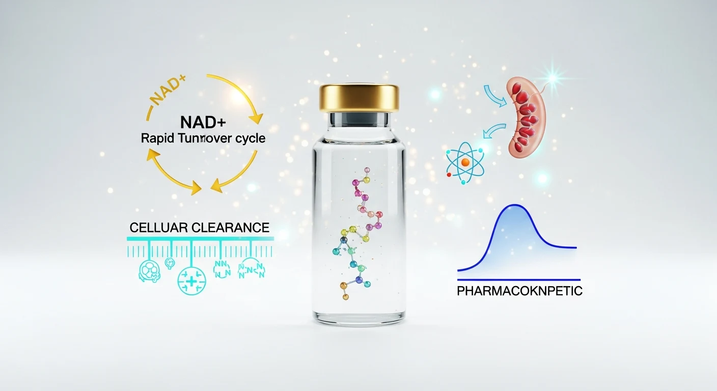 NAD+: Meia-Vida e Como Age (Por que a Coenzima é um Caso à Parte)
