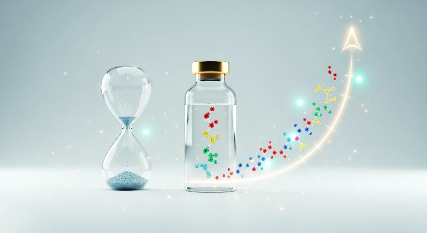 O que é Meia-Vida em Peptídeos? Farmacocinética e Frequência de Uso