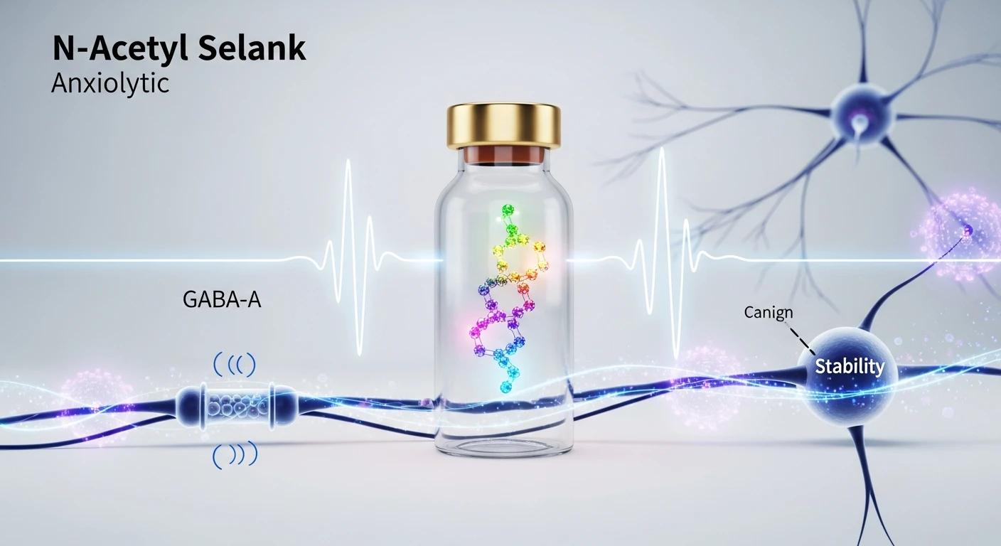 N-Acetyl Selank: O Que É e Como Age na Ansiedade