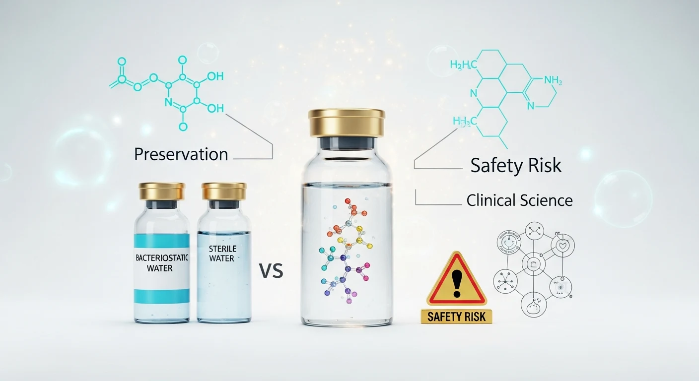 Da para Reconstituir Peptideo Sem Agua Bacteriostatica?