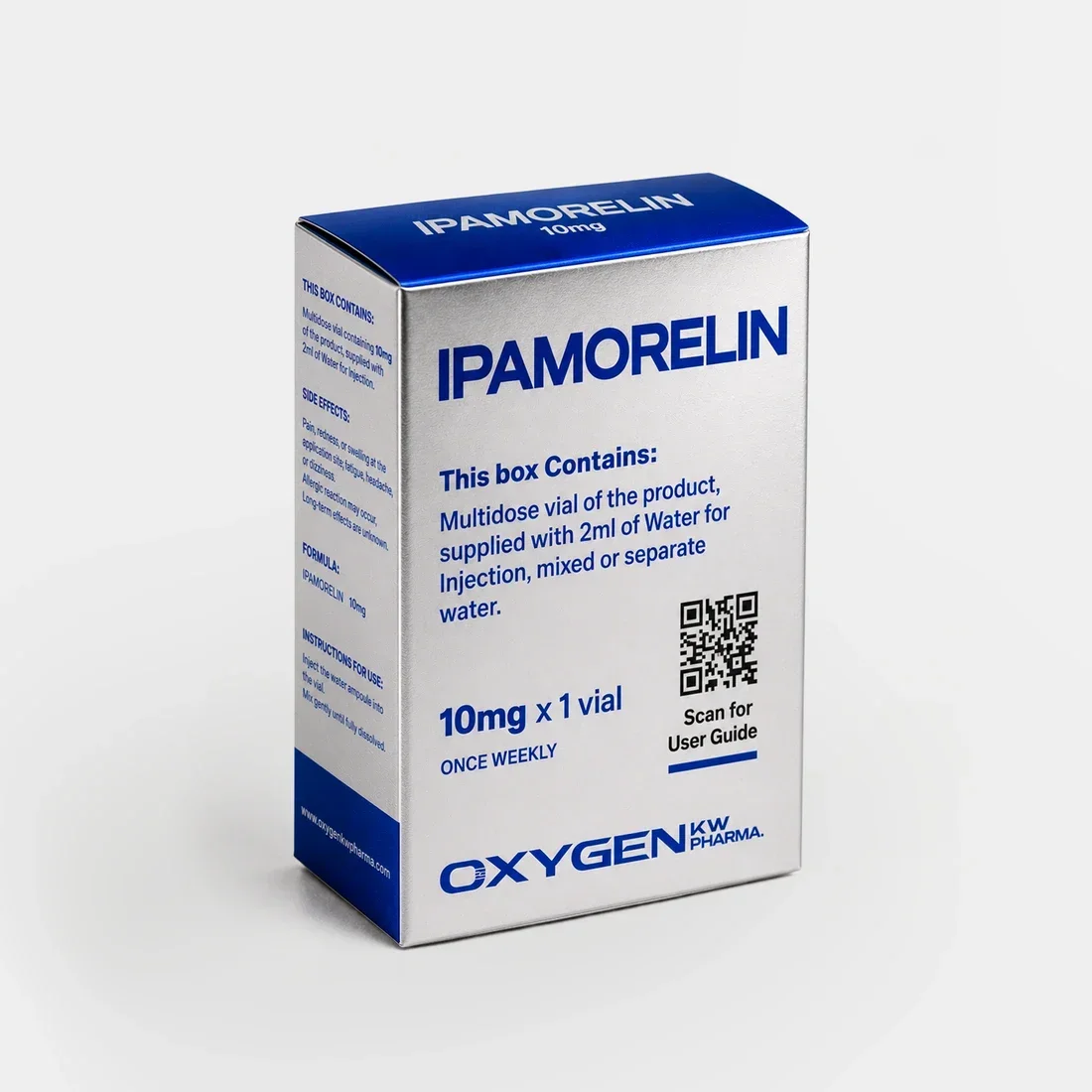 OXYGEN Ipamorelin 10mg (1 vial)