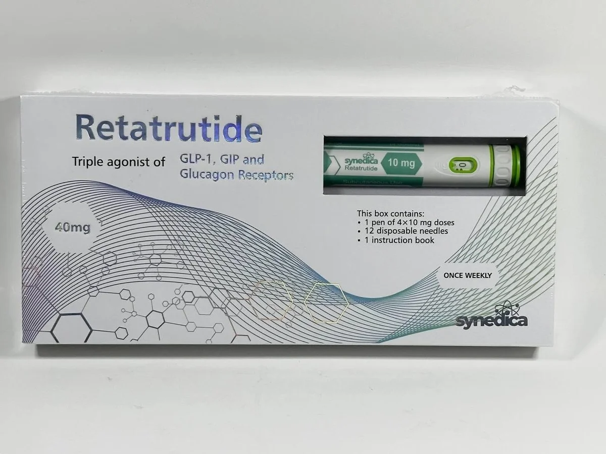 Retatrutide Synedica 40mg (com caixa)