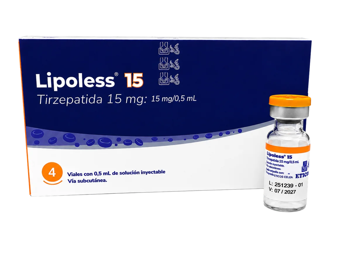 Lipoless - Tirzepatida 15mg (1 ampola)
